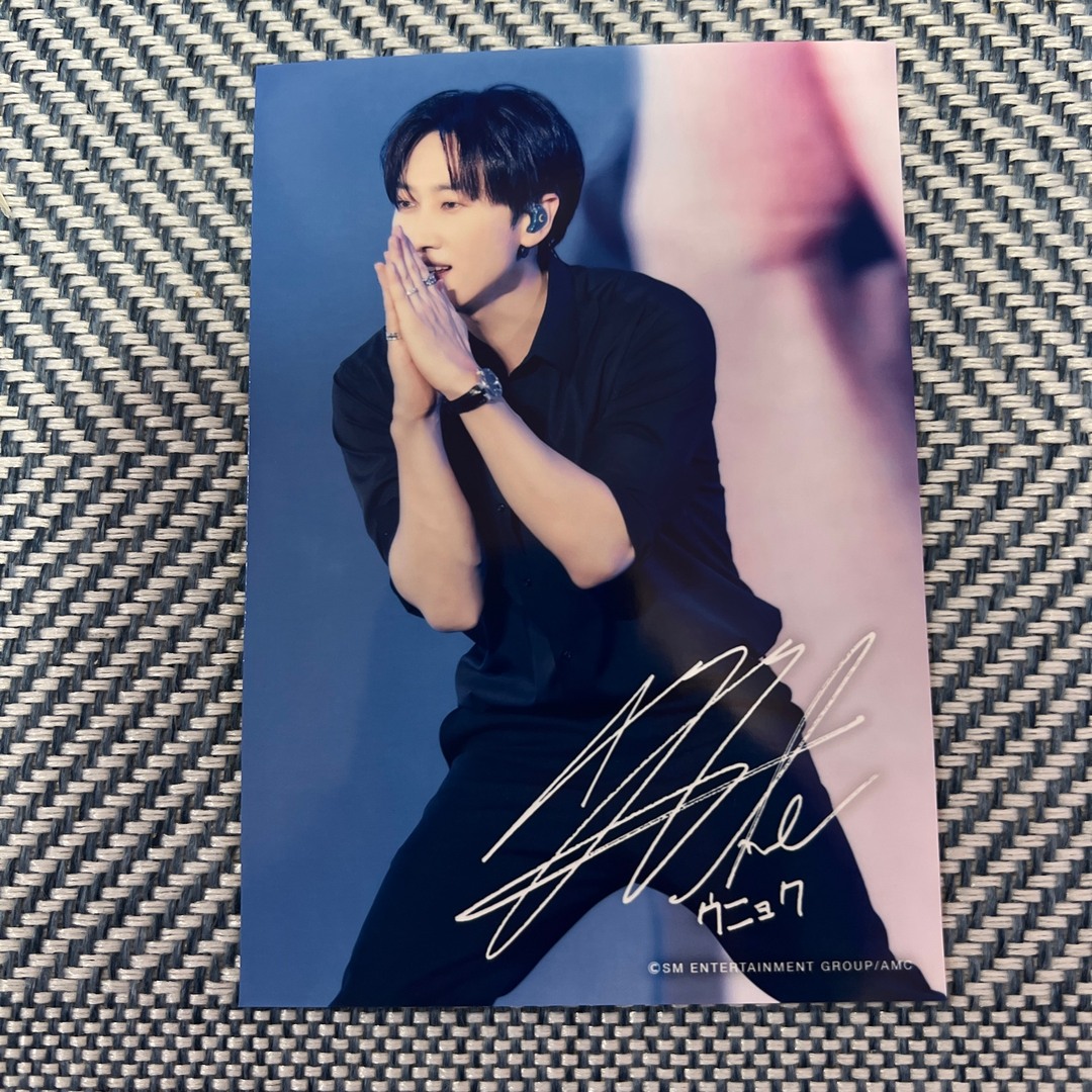 n.SSign ジュニョク サイン入りポラロイド サイン入りチェキ