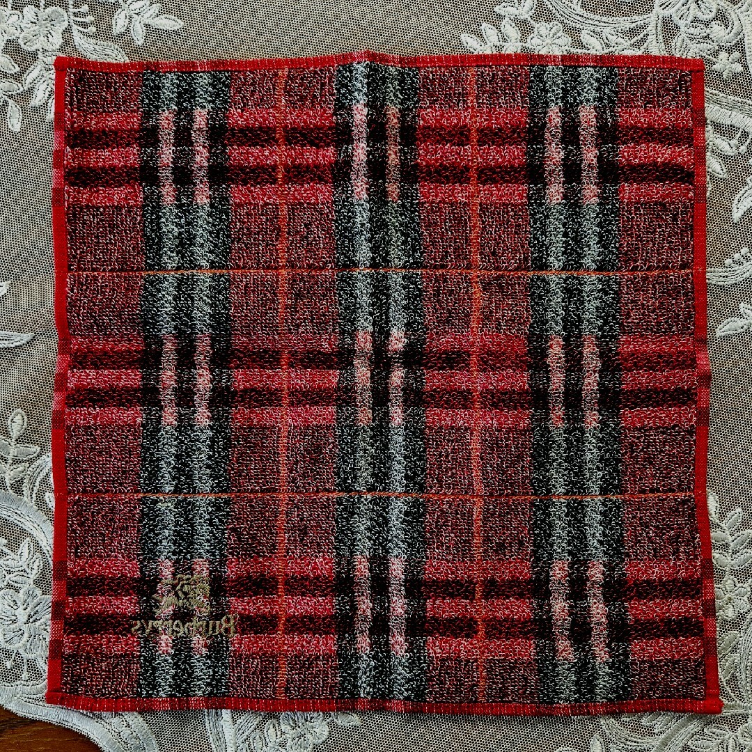 バーバリー タオルハンカチ チェック ② 4枚 セット 箱 【公式通販】