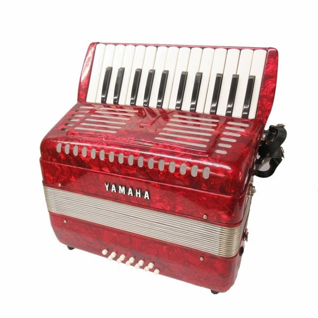 YAMAHA ヤマハ アコーディオン 8905 赤 鍵盤楽器 ケース付き レッド