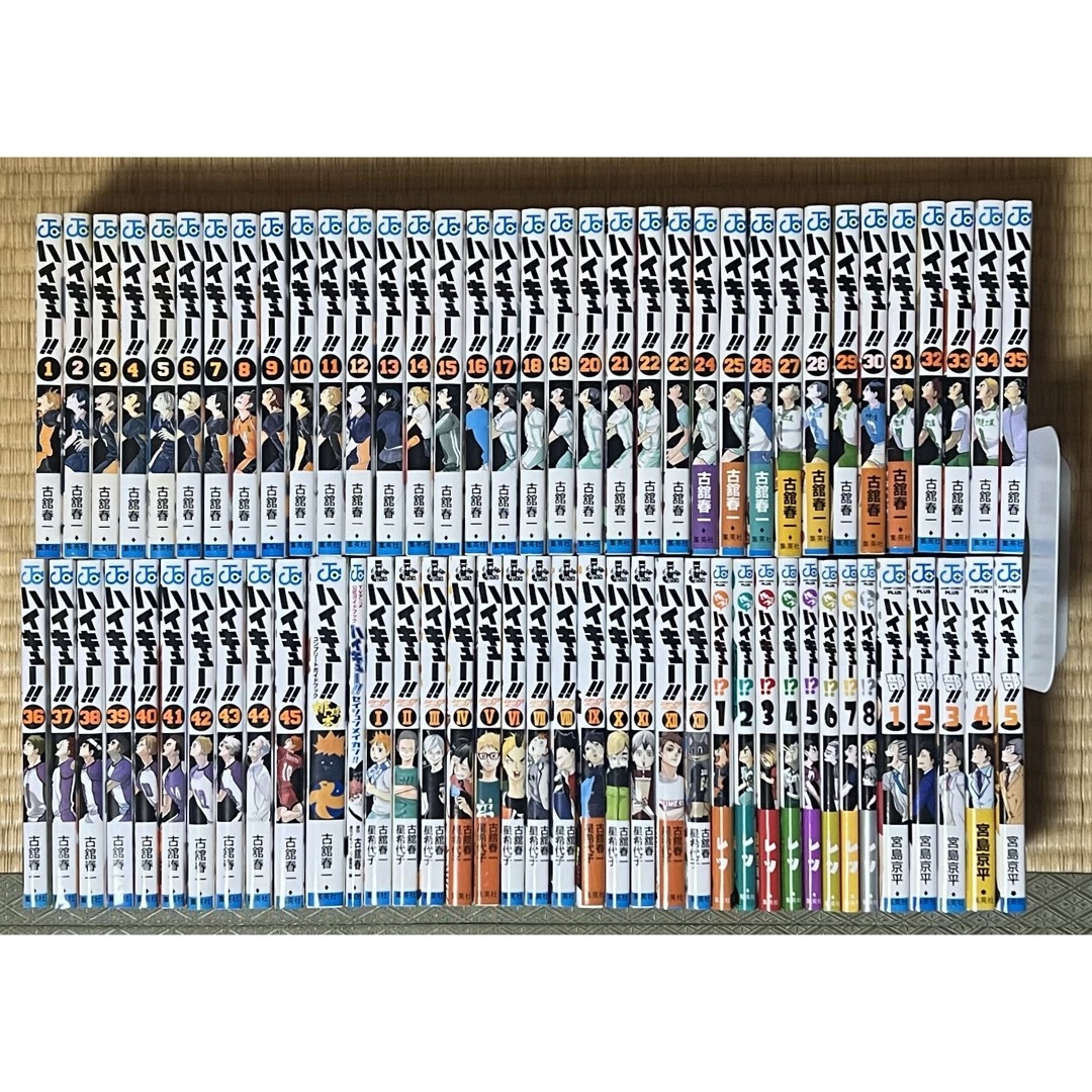 ハイキュー!! 45巻全巻クリアブックカバー付き