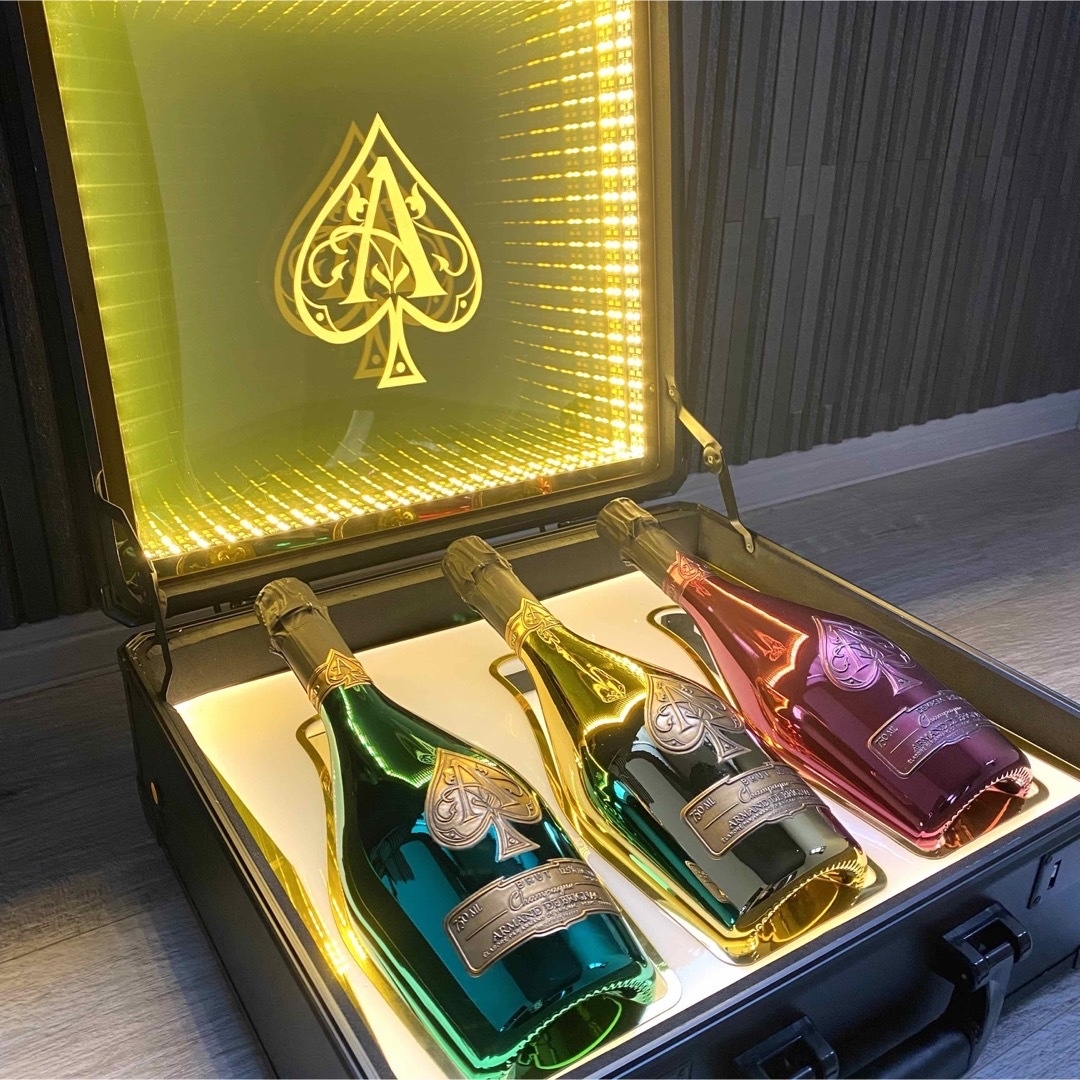 アルマンド アタッシュケース 信号機 グリーン ゴールド レッド Amazon