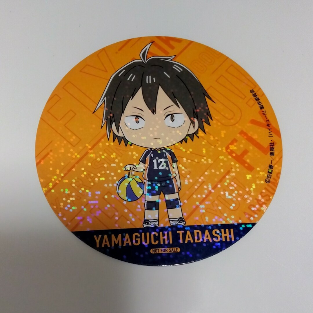 ハイキュー アニカフェ 西谷 ホログラム コースター