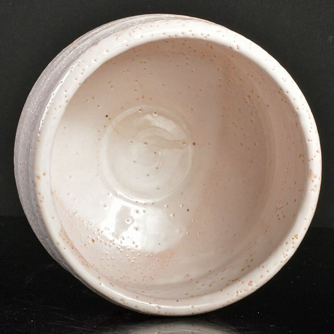 花】人間国宝 荒川豊蔵作 絵志野水指 薮内家十二代猗