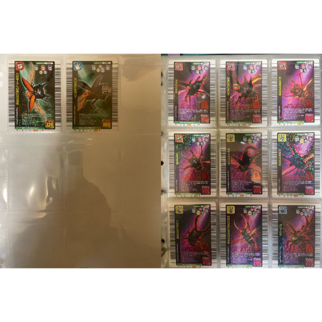 ムシキングカード2005夏限定フルコンプ ムシキング 2005セカンド 金 銀