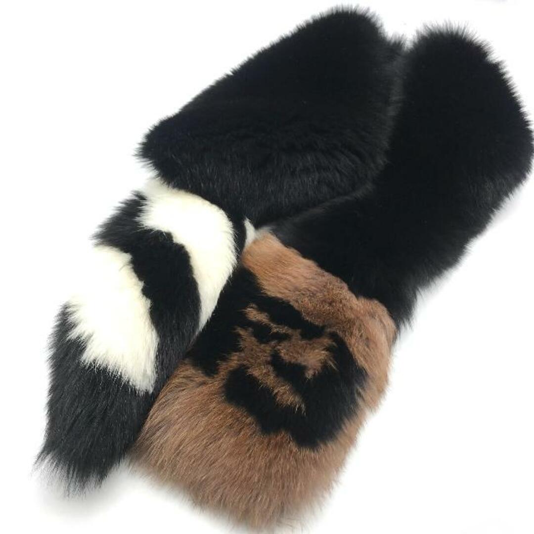 FENDI フェンディ ファー マフラー FENDI フェンデイ フォックス
