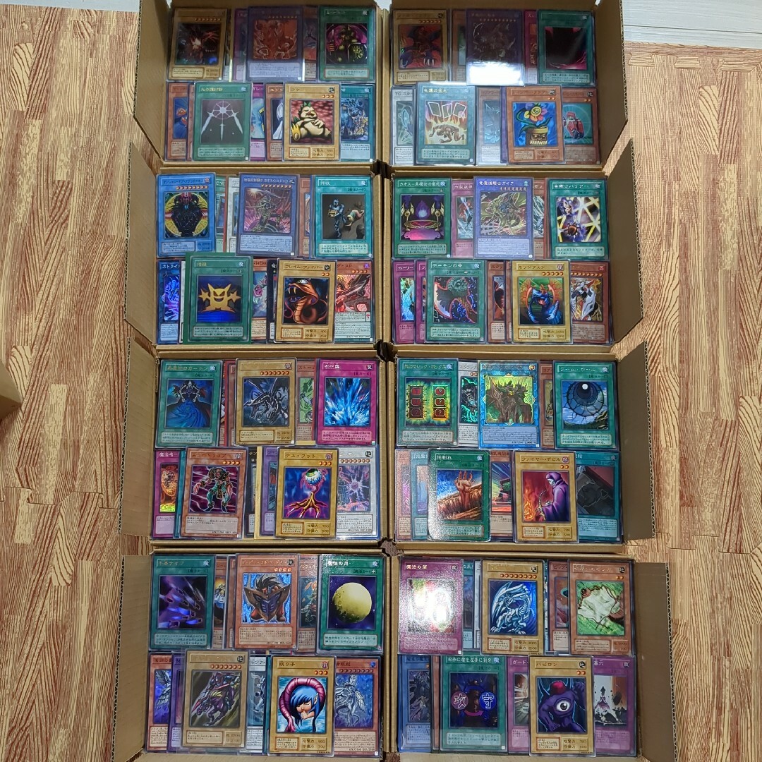 K遊戯王ダンボール6箱分まとめ売り引退品 遊戯王ダンボール6箱分まとめ