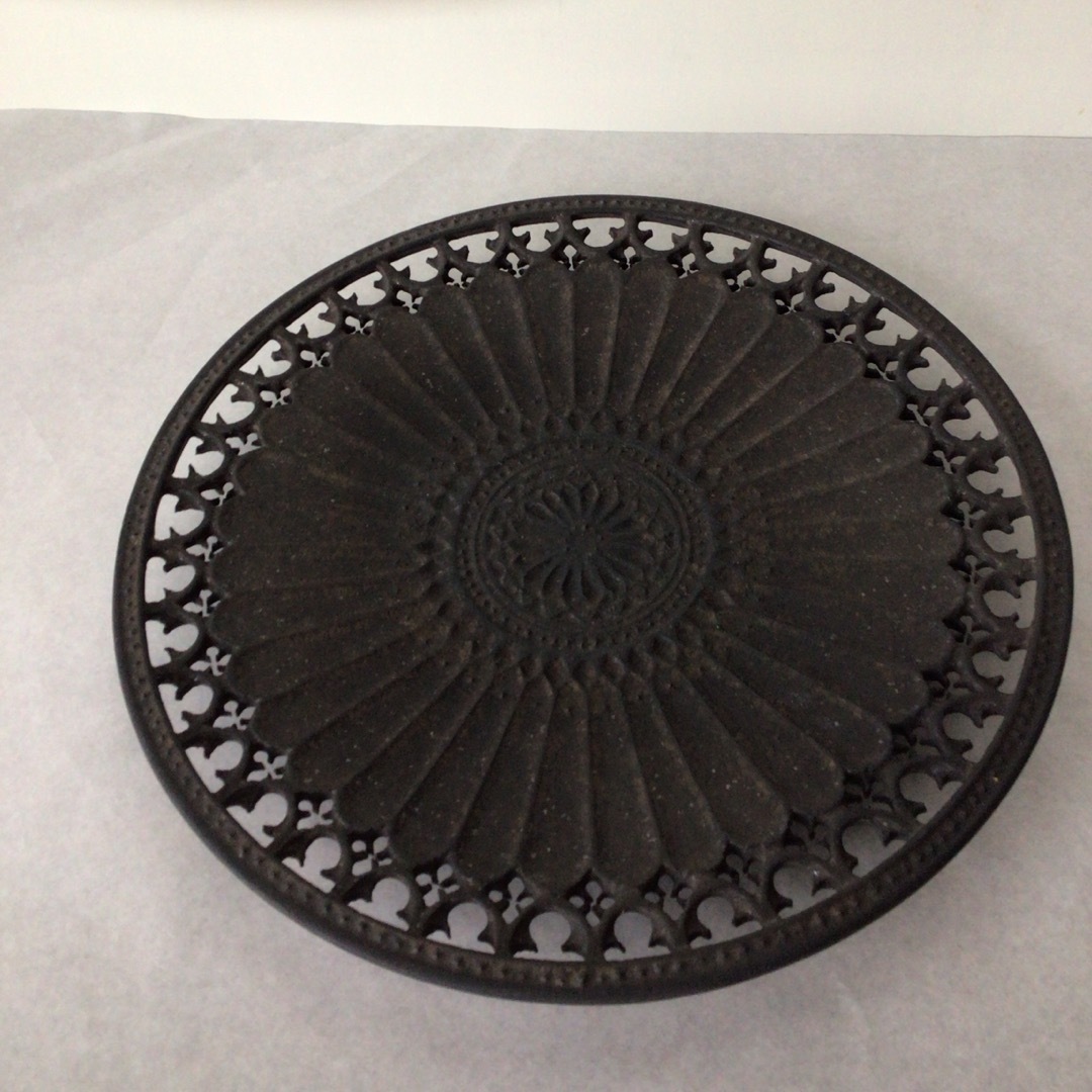 伊藤剛俊さん いっちん銀彩大皿 益子焼 伊藤剛俊さん いっちん銀彩大皿