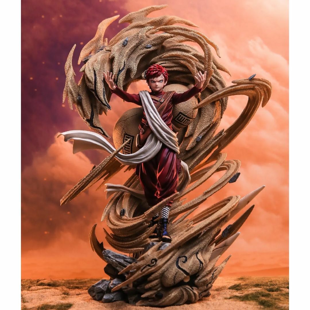 NARUTO ナルト 我愛羅 ガレージキット ガレキ スタチュー①② ナルト