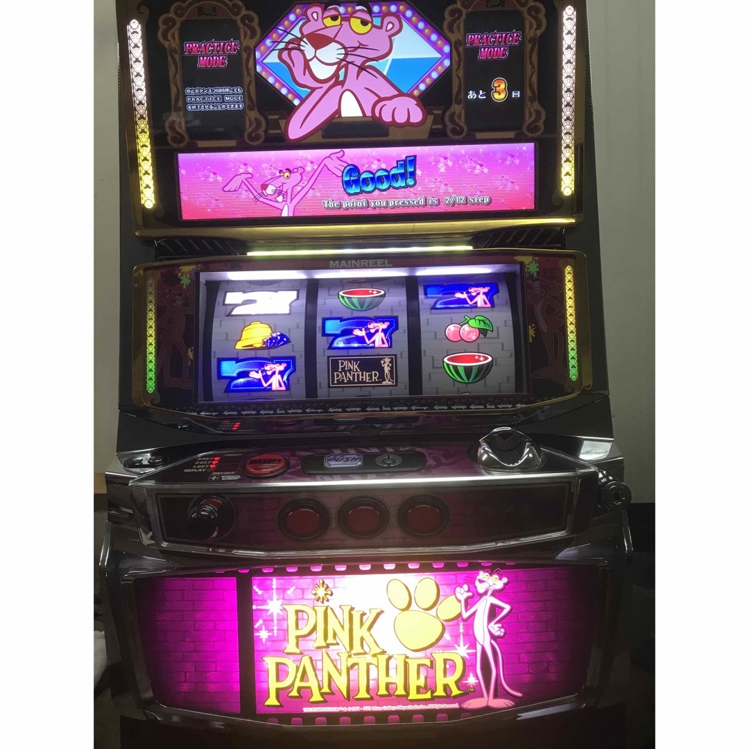 パチスロ実機 4号機 Pink Panther ピンクパンサー パチスロ パチスロ