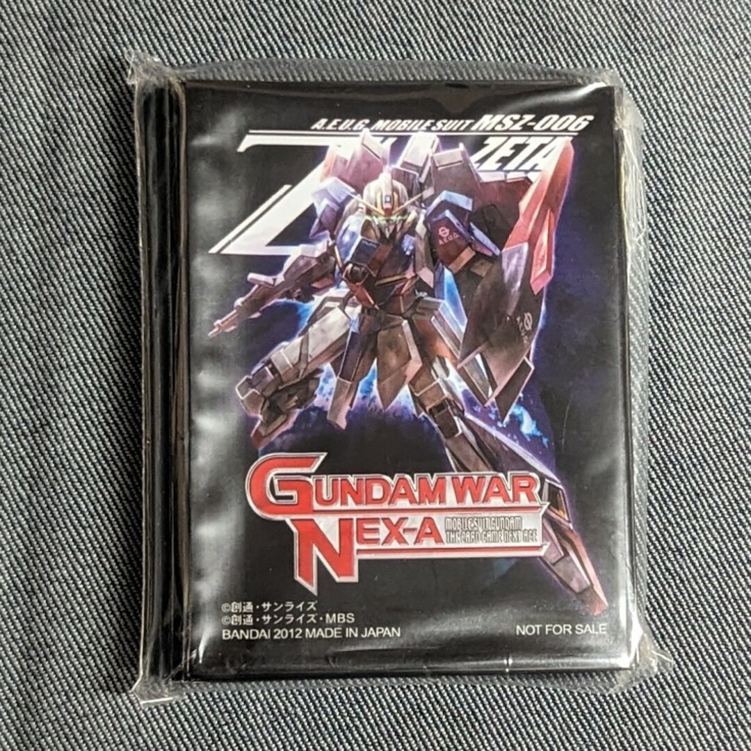 ガンダムウォー スリーブ ガンダムウォーネグザ】Zガンダム☆スリーブ