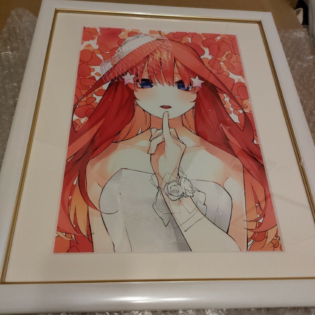 五等分の花嫁 中野二乃 Anique 記念額装絵 複製原画