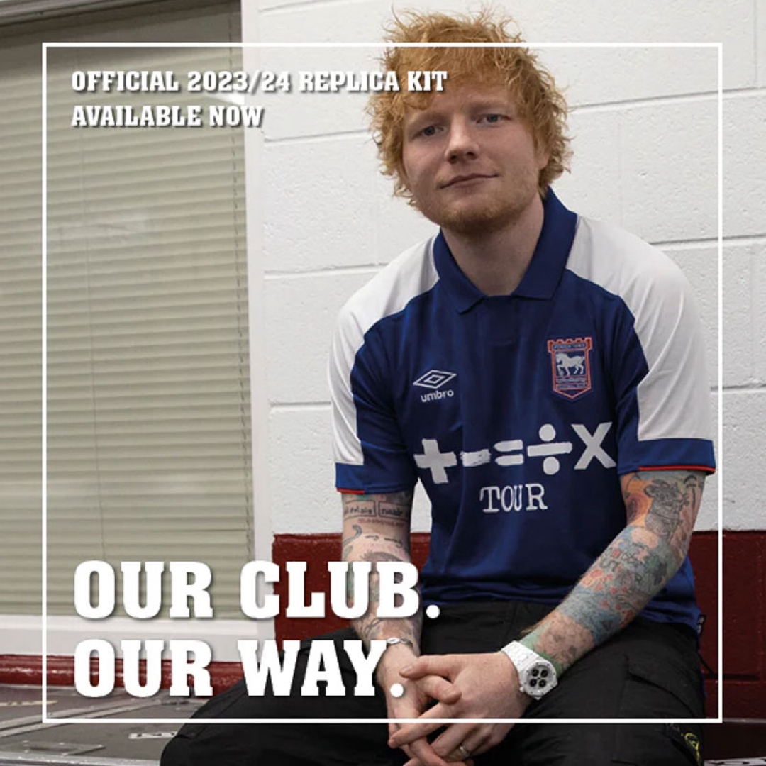 UMBRO - 【新品・未使用】Ed Sheeran イプスウィッチ・タウンFC