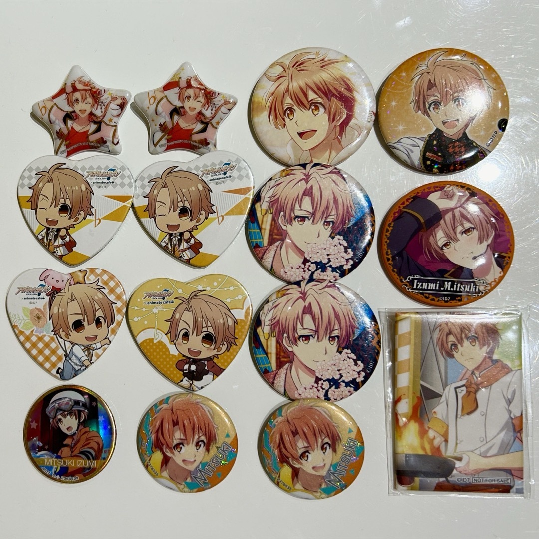 アイナナ 和泉三月 缶バッジ セット IDOLiSH7 一番くじ 缶バッチ 缶バ