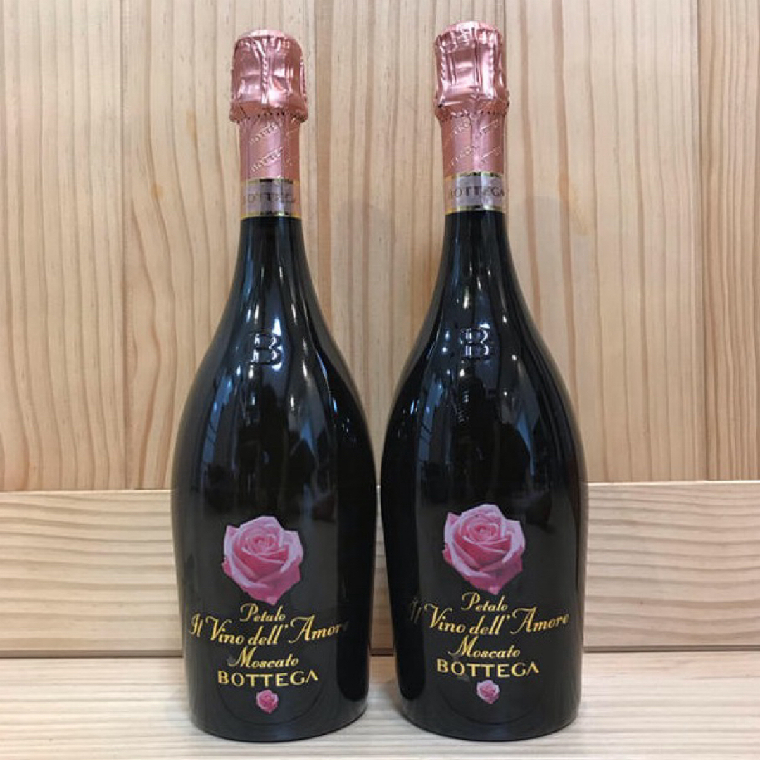 イタリア モスカートペタロ スパークリング 3本貴重非売品お洒落ボトル