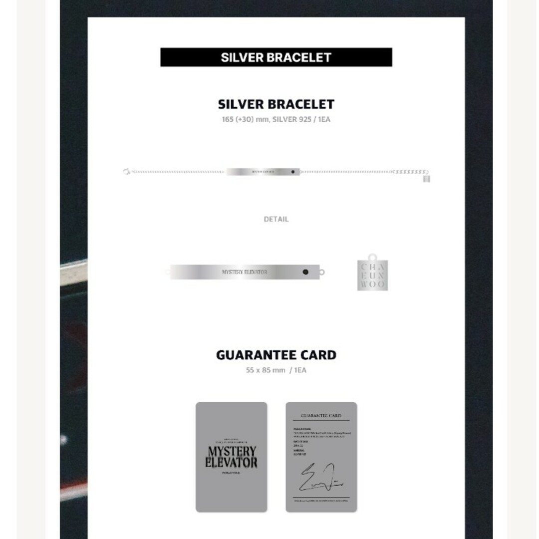 mystery elevator ブレスレット【チャウヌ】