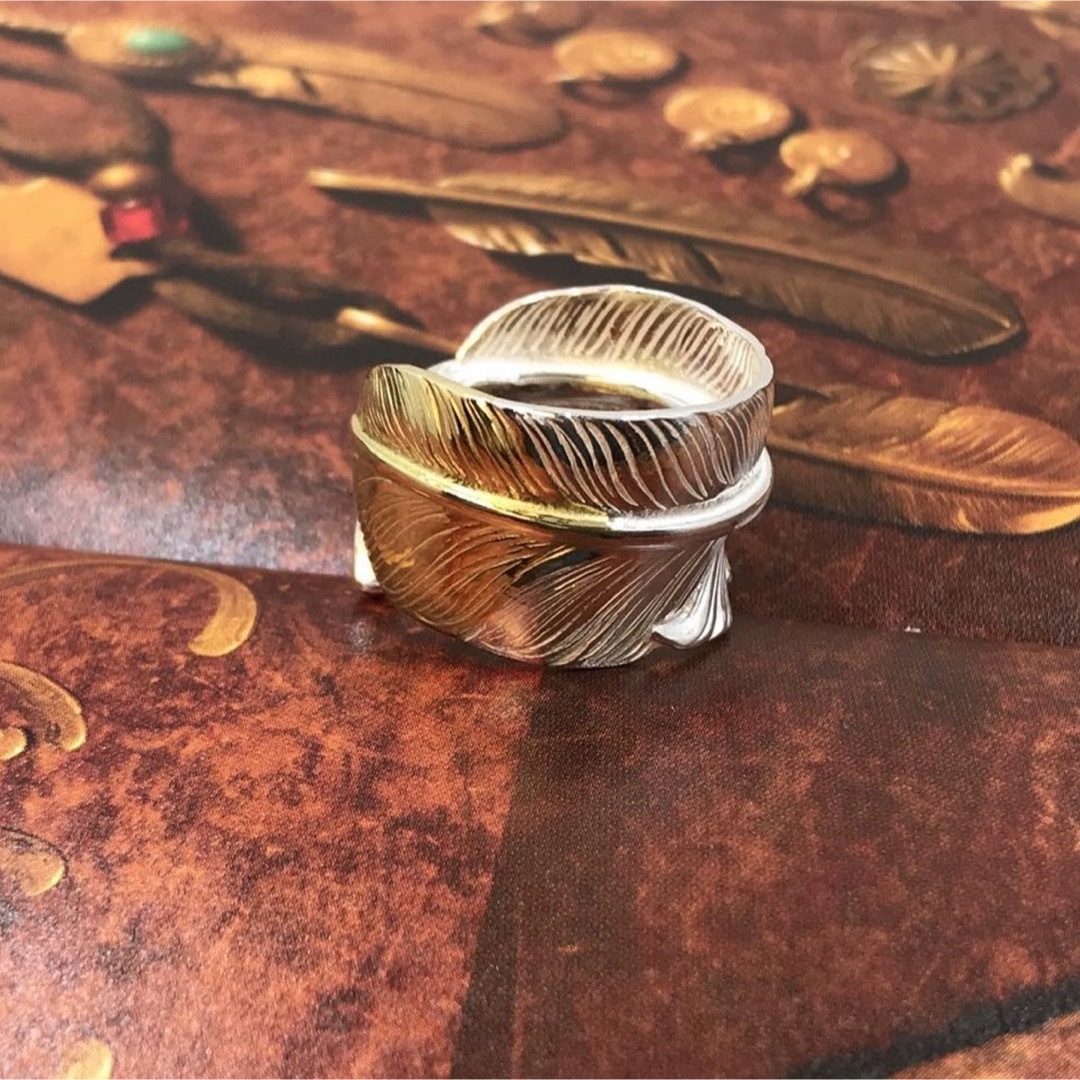 goro's - 18k特大先金フェザーリングの通販 by J's shop｜ゴローズなら