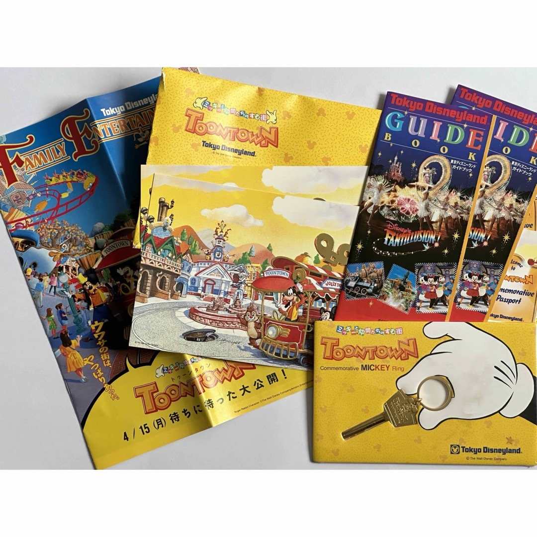 レアアイテム］ディズニーランド トゥーンタウン オープン記念 記念品