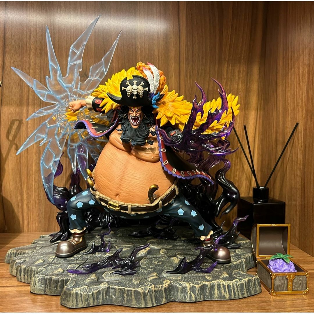 ONE PIECE 黒ひげ海賊団 10点 ガレージキット ガレキ スタチュー② ONE