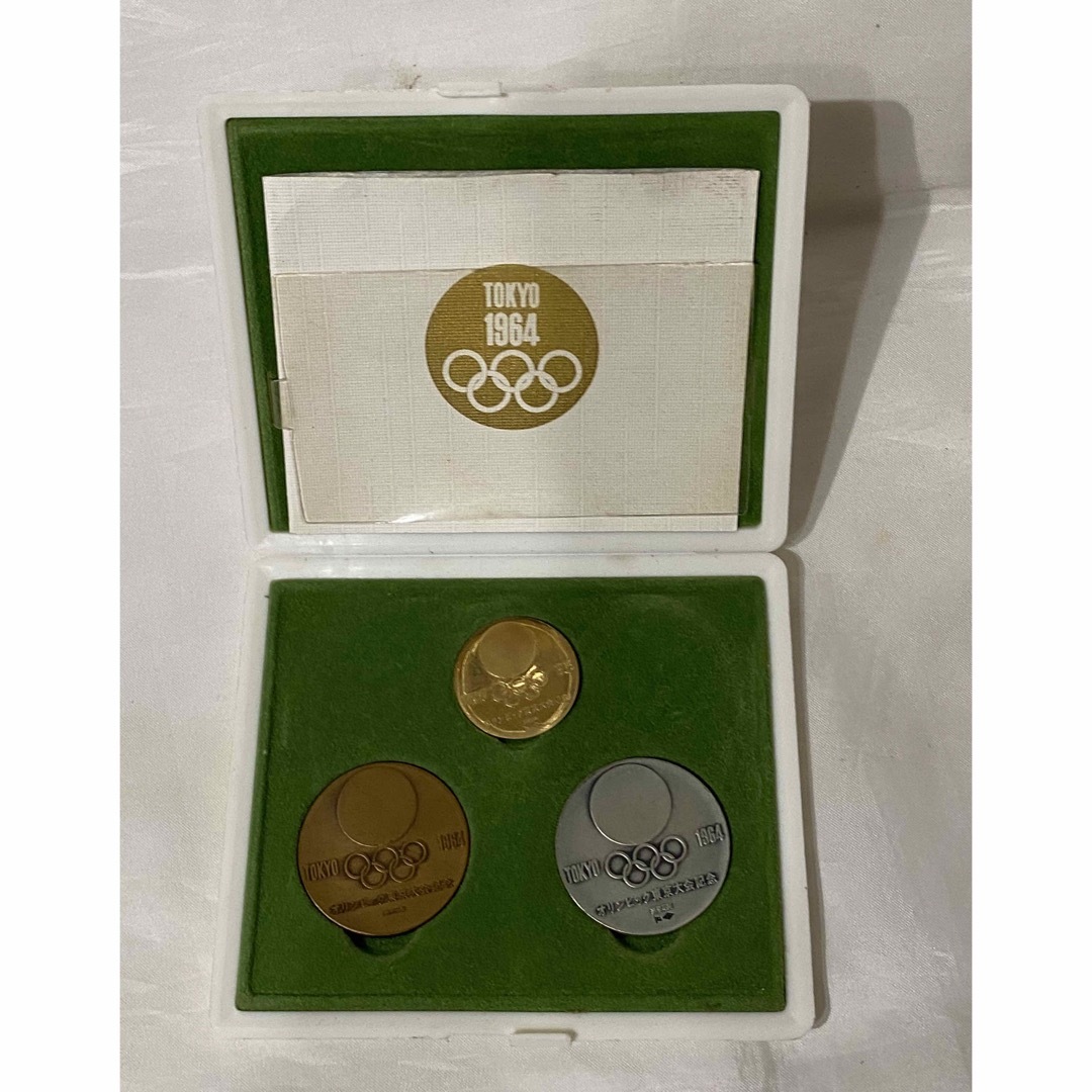 オリンピック東京大会記念メダル 金(750/1000) 22mm7g オリンピック