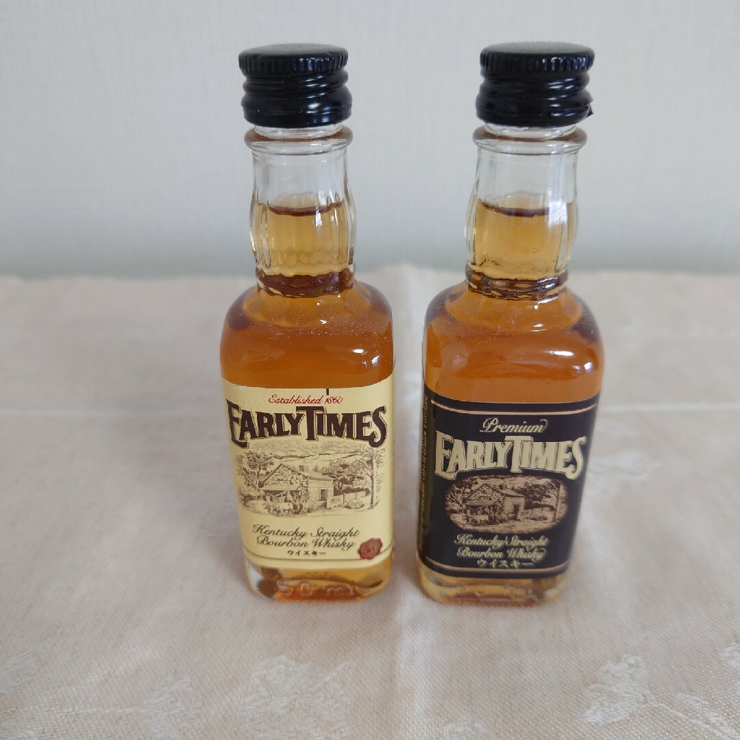 サントリー - アーリータイムズ イエロー＆ブラウン ミニボトルの通販