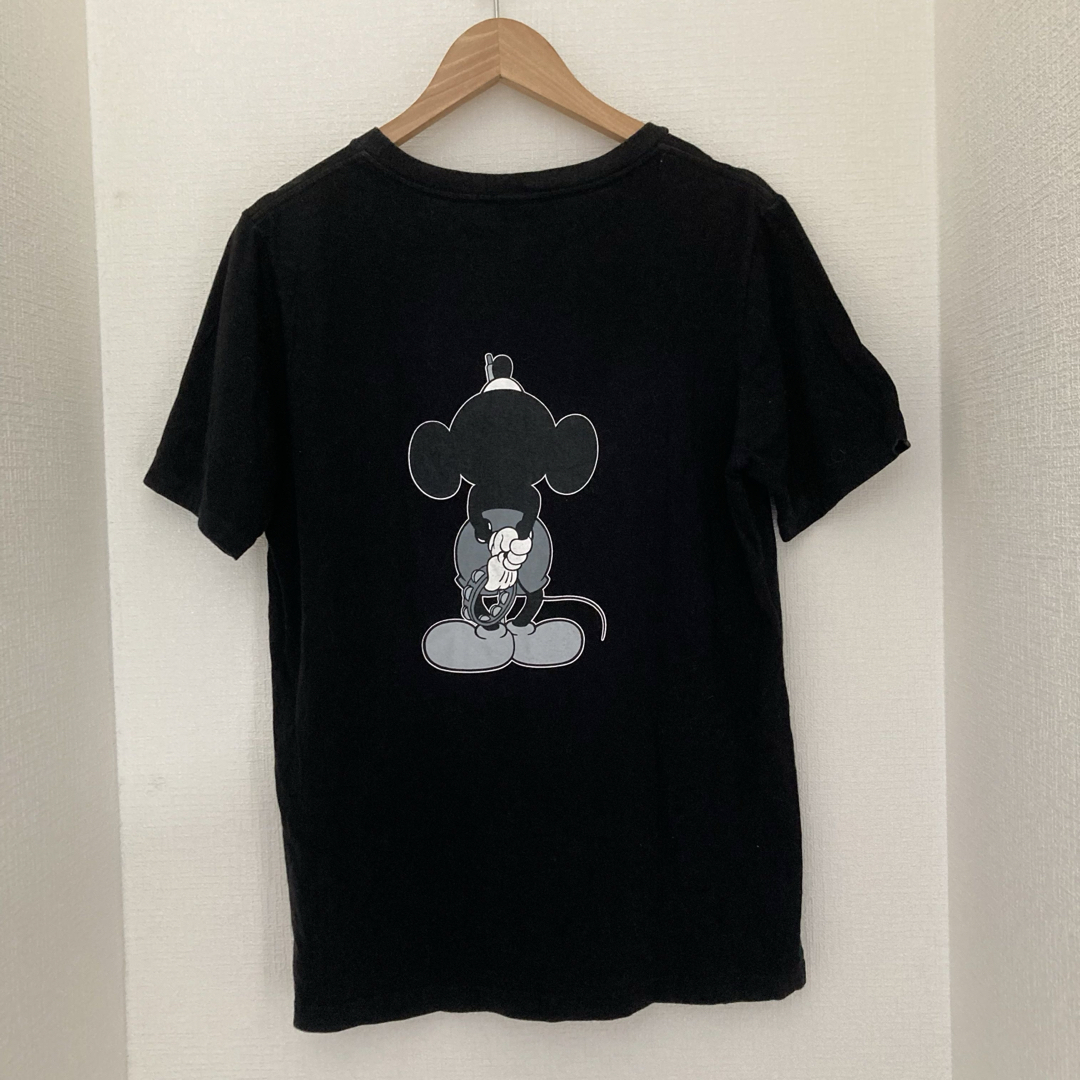 ナンバーナイン ミッキーTシャツ 3 ブラック ディズニー リアム