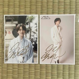 山中柔太朗 サイン チェキ 山中柔太朗 20歳生誕サインの通販 by .｜