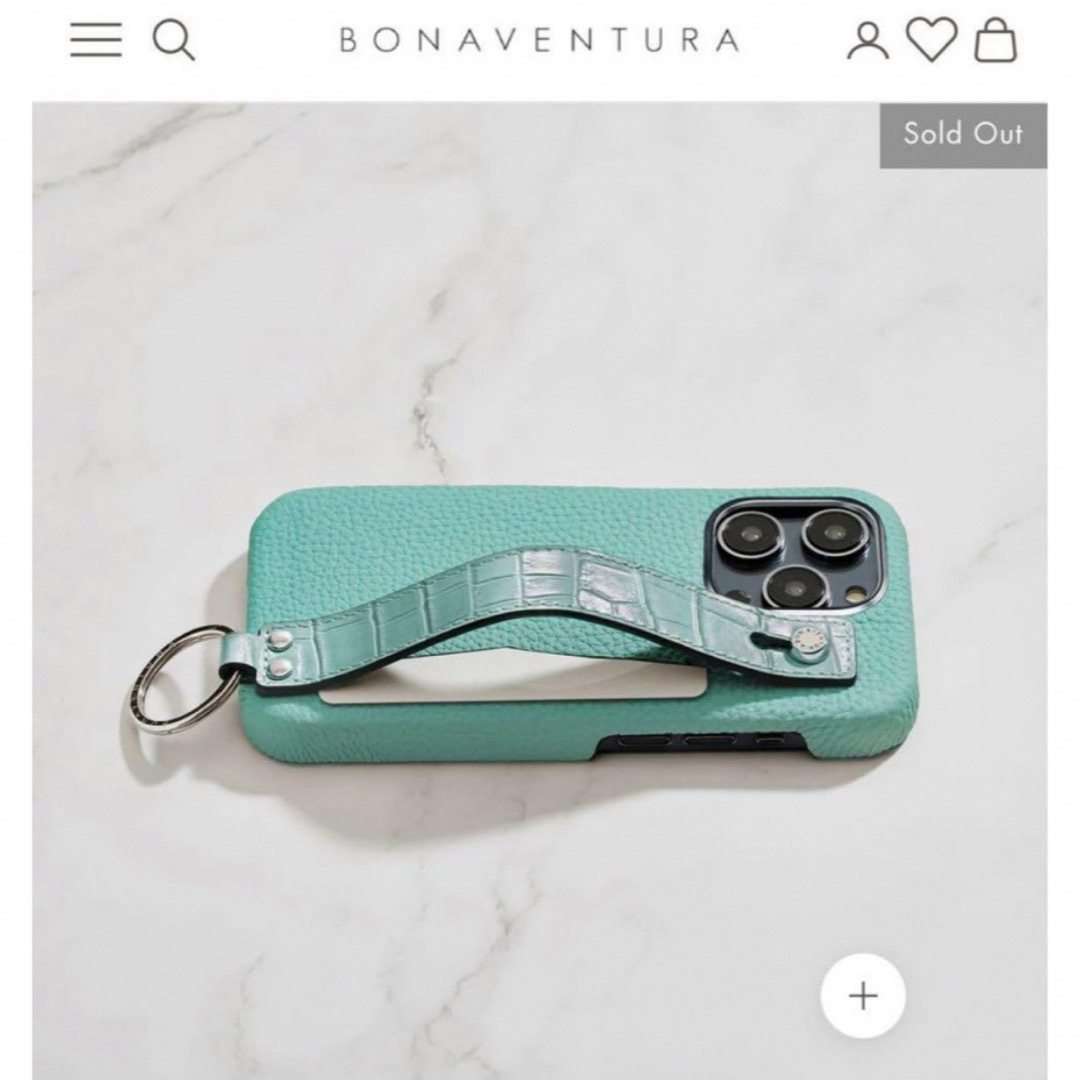 ボナベンチュラ iPhone14ケース 鈴木亜美さんコラボ bonaventura