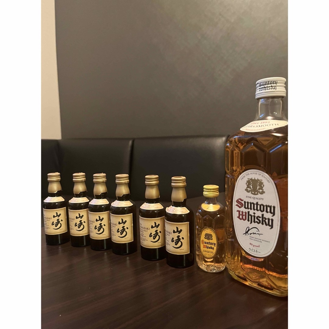 サントリー シングルモルト ウイスキー 山崎 12年 700ml 180ml ミニ