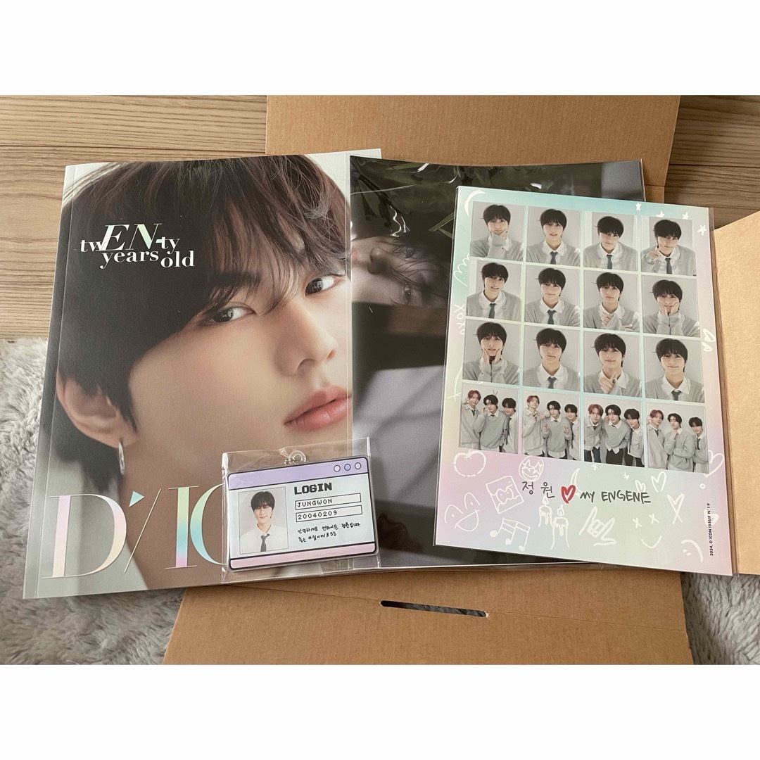 ENHYPEN(エンハイプン・エナプ) ジョンウォン(JUNGWON) DICON 雑誌