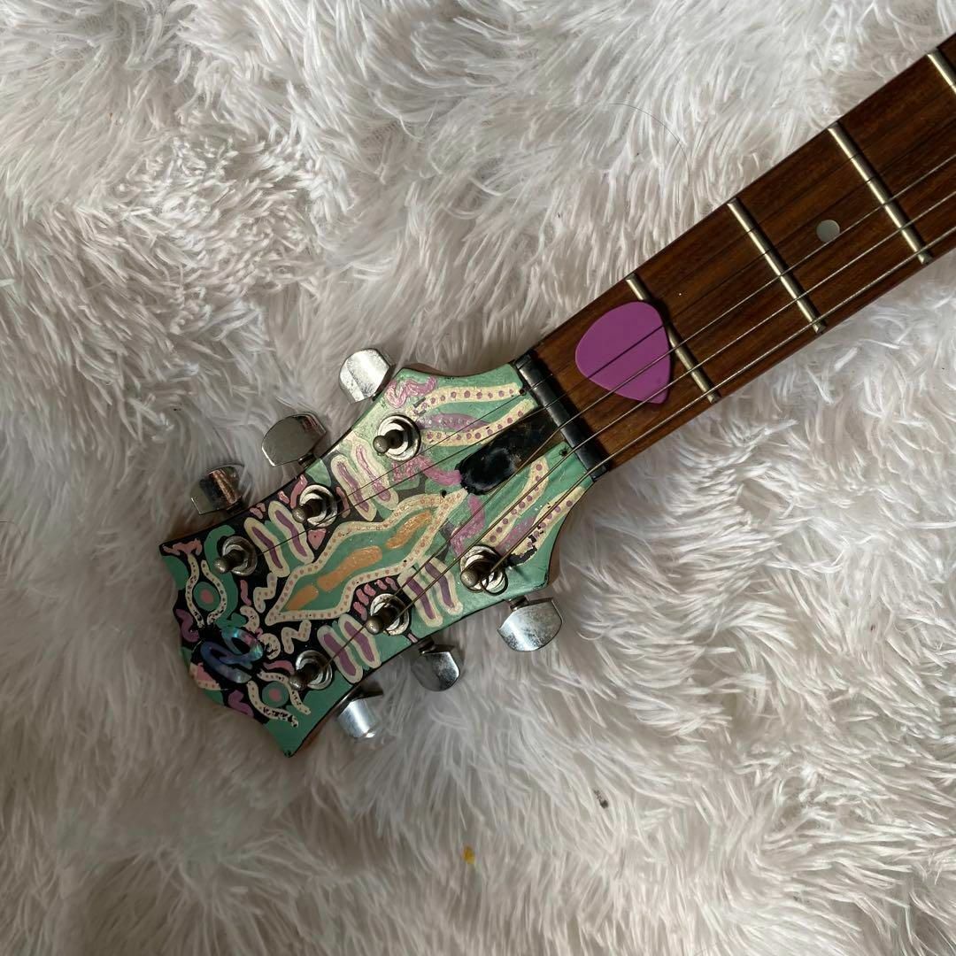 良・美品】サイケペイント・hideモデル。モッキンバード。ソフトケース