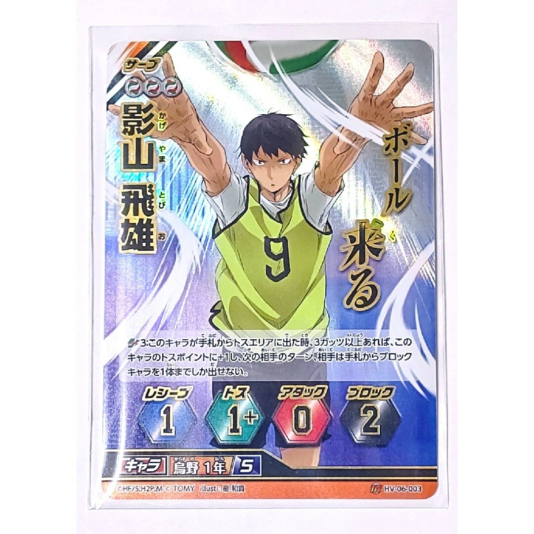 ハイキュー！！ バボカ！！ サインカード 日向&影山 HV-04-051 1640