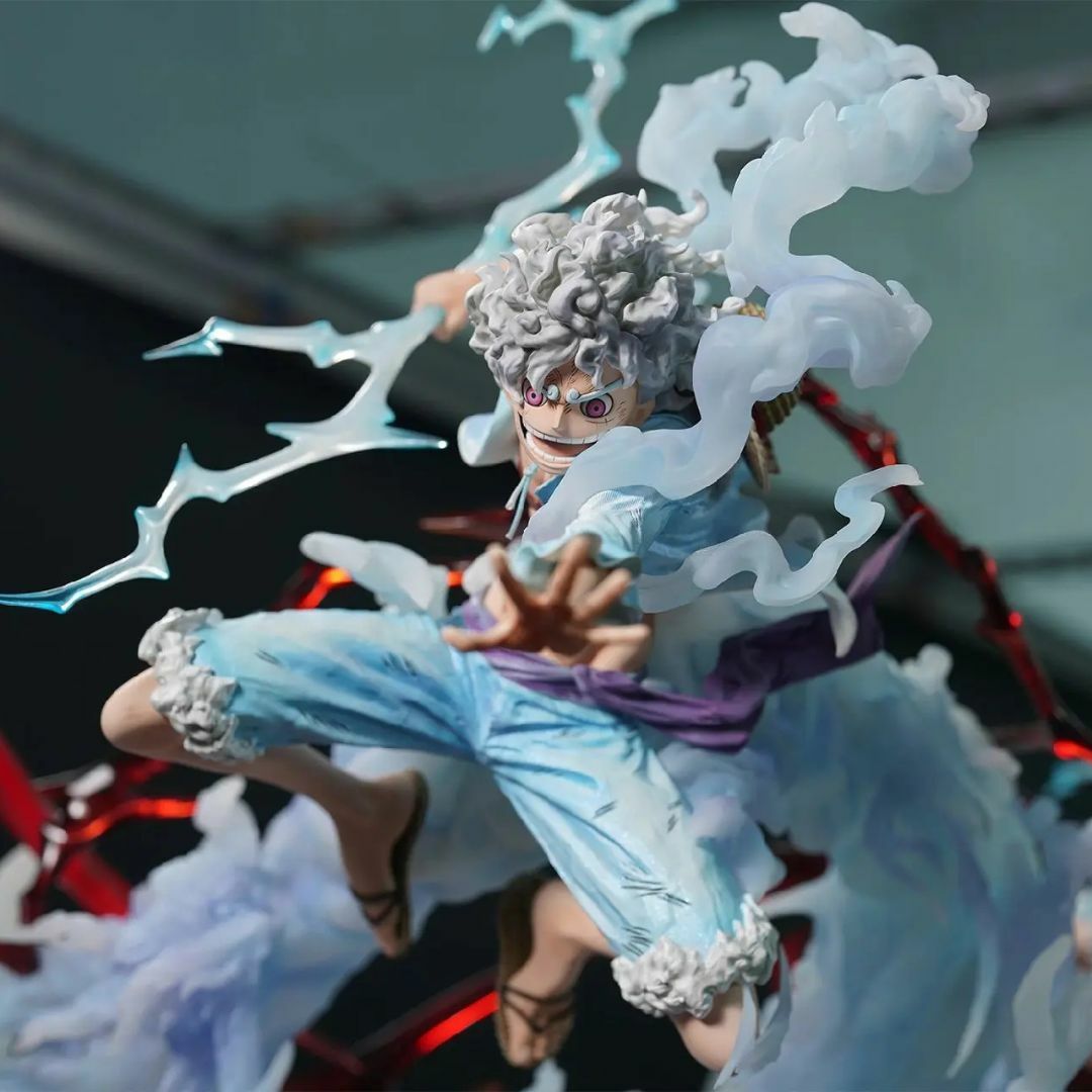 ワンピース ルフィ ギア5 ニカ ガレージキット フィギュア 塗装済み