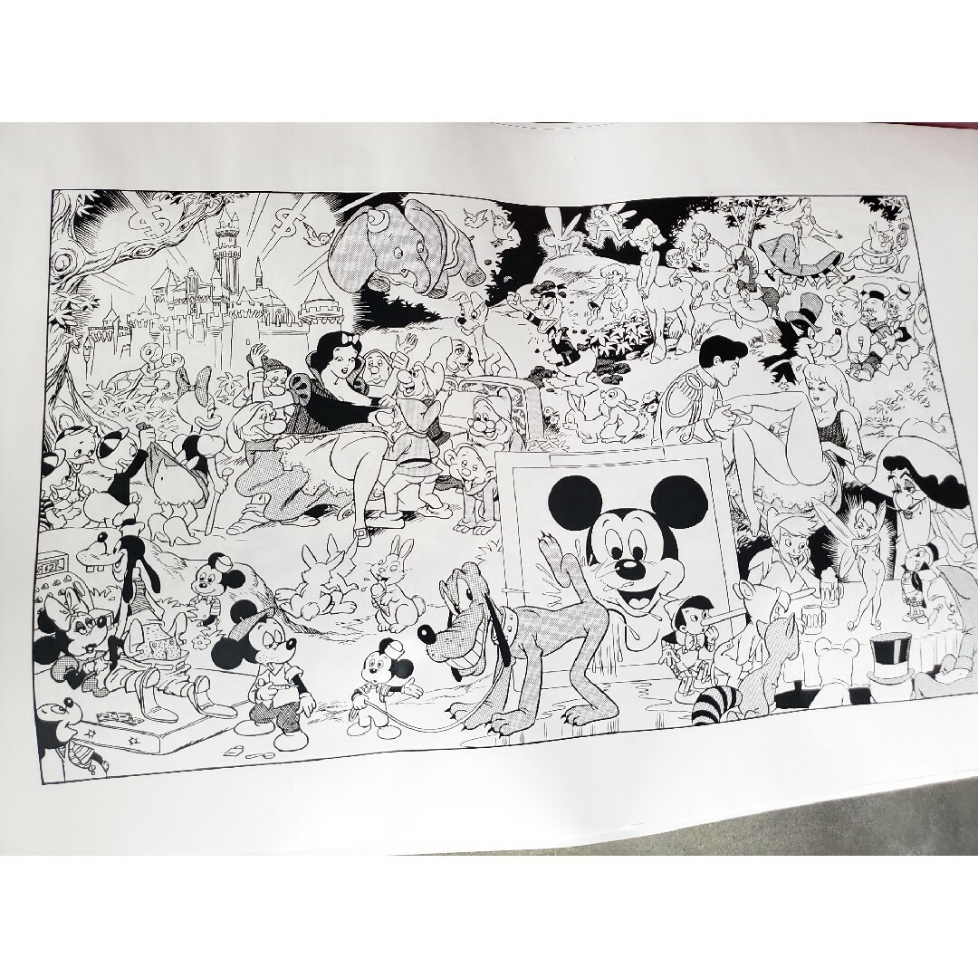 ザ・ディズニーランド・メモリアル・オージー 額装 ザ