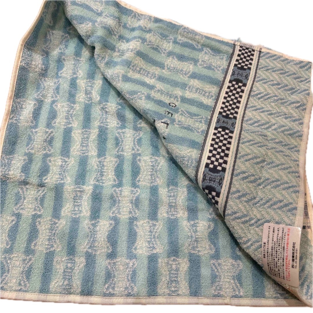 CELINE セリーヌ Cマカダム総柄 バスタオル フェイスタオル2枚 CELINE