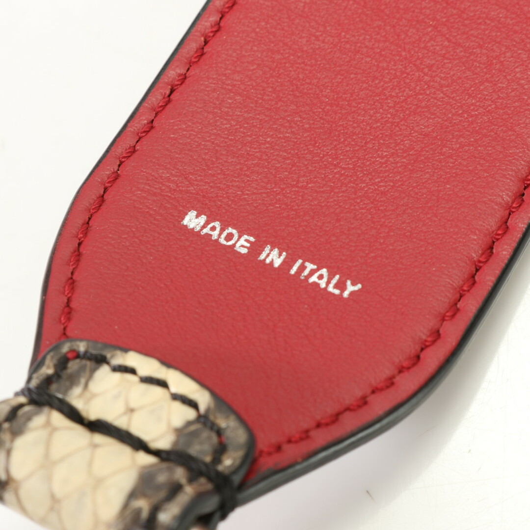 FENDI - 極美品 フェンディ リボン パイソン レザー ショルダー