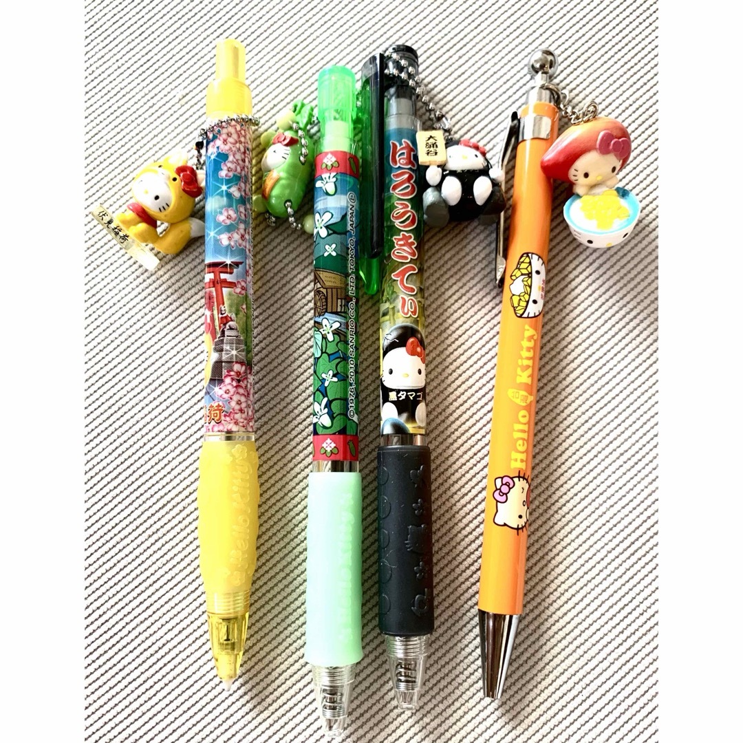 ご当地ハローキティ ボールペン・シャープペン10本 まとめ売り ハロー