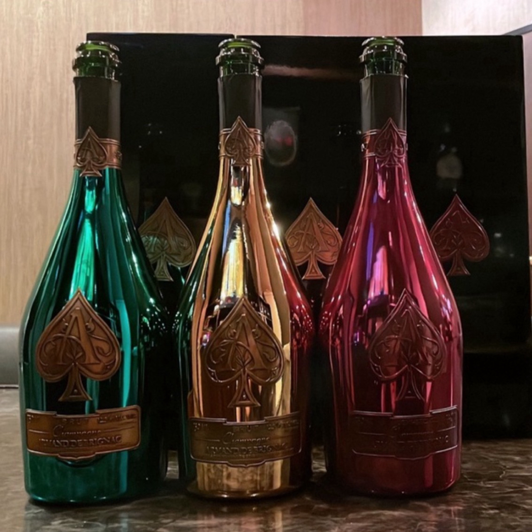 アルマン・ド・ブリニャック - アルマンド信号機セット(空瓶・空箱)の