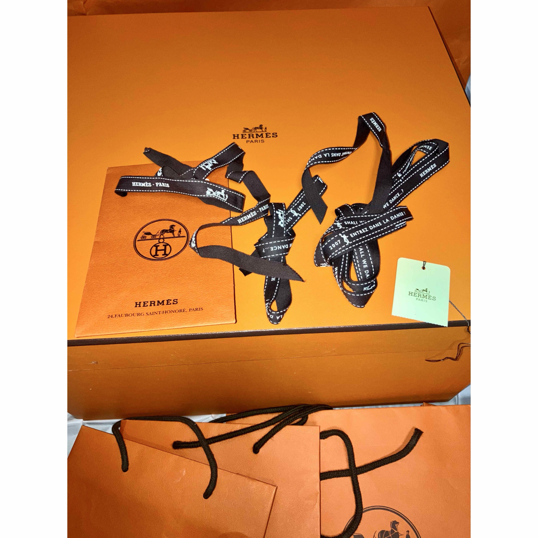 HERMES - エルメス 箱9個➕袋小13枚リボンHERMES ショップ袋ショッパー