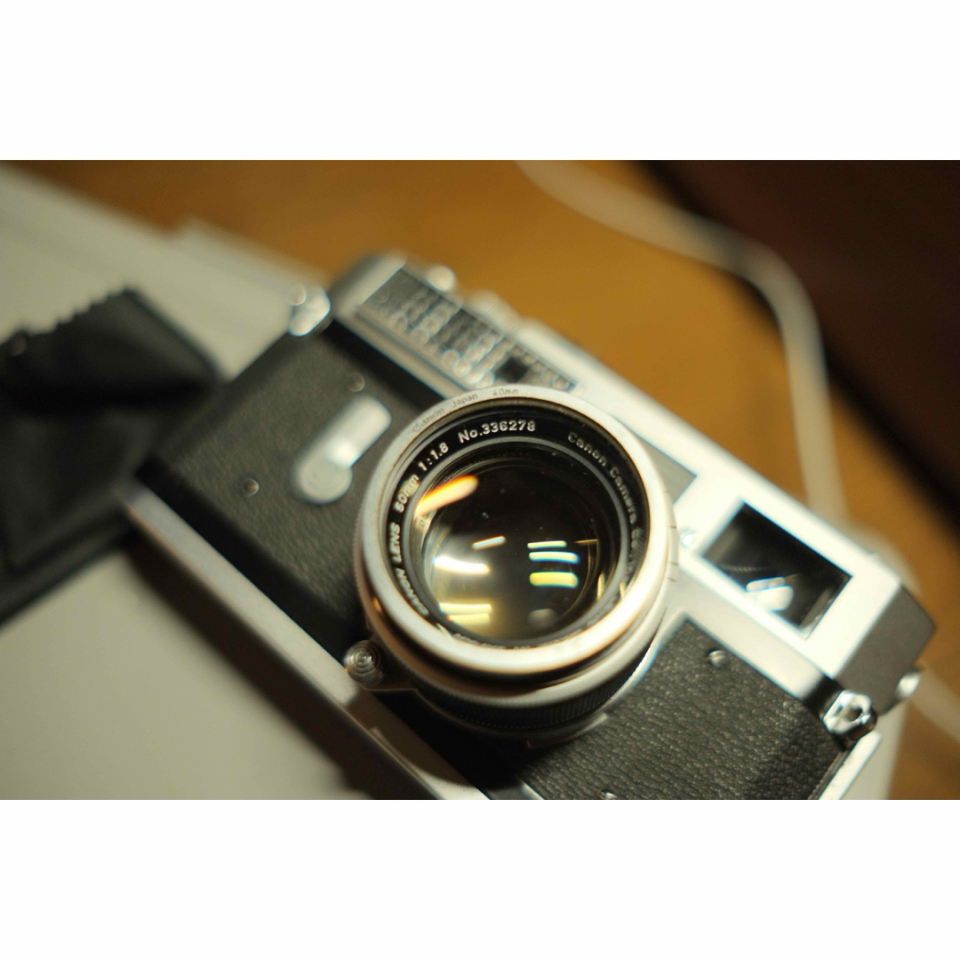 美品】Canon 7 model レンズ付きレンジファインダー 露出計OKの通販 by