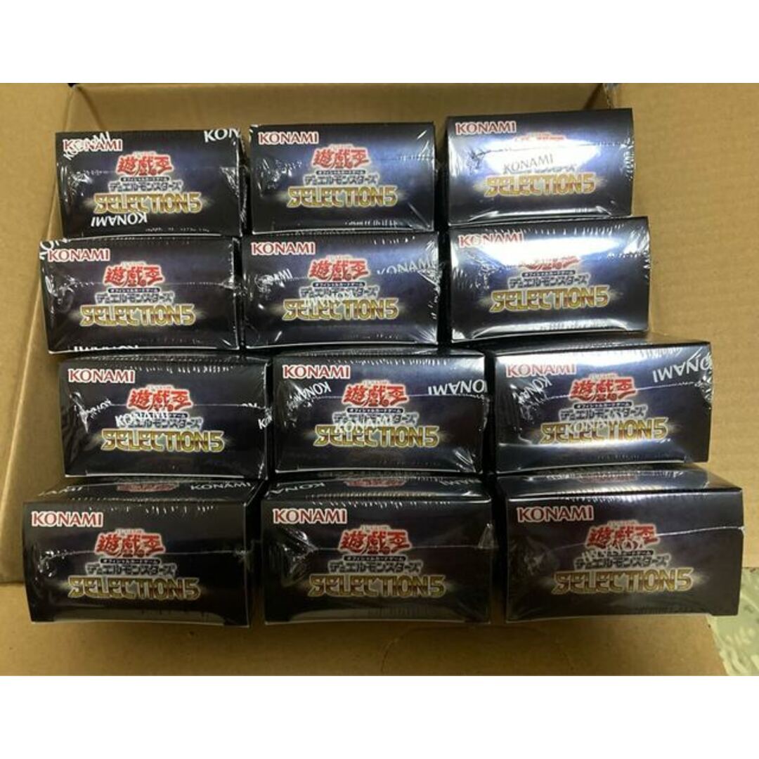 遊戯王セレクション5 新品未開封シュリンク付き 6BOX selection5 未