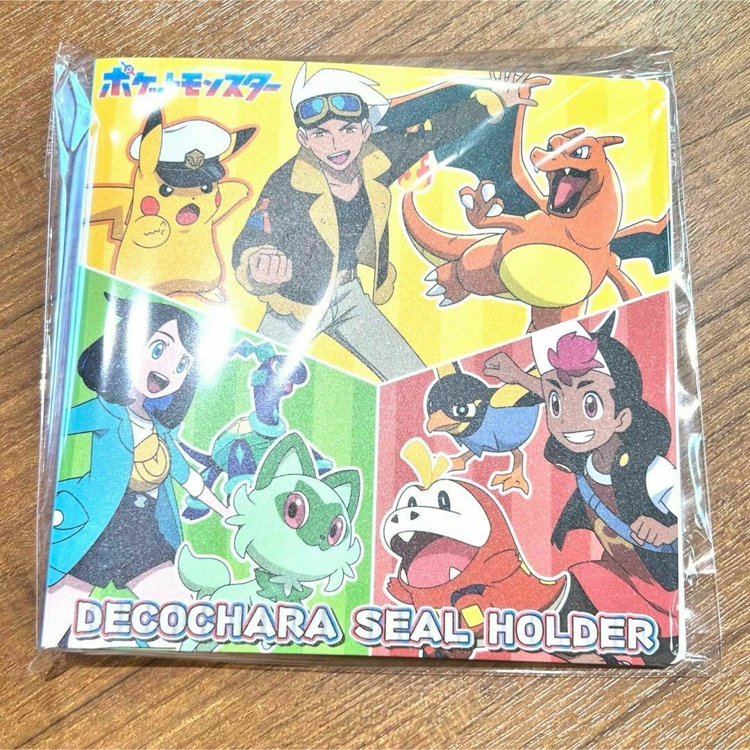 ポケモン キャラクターデコシール ポケモンパン フォルダー2冊付