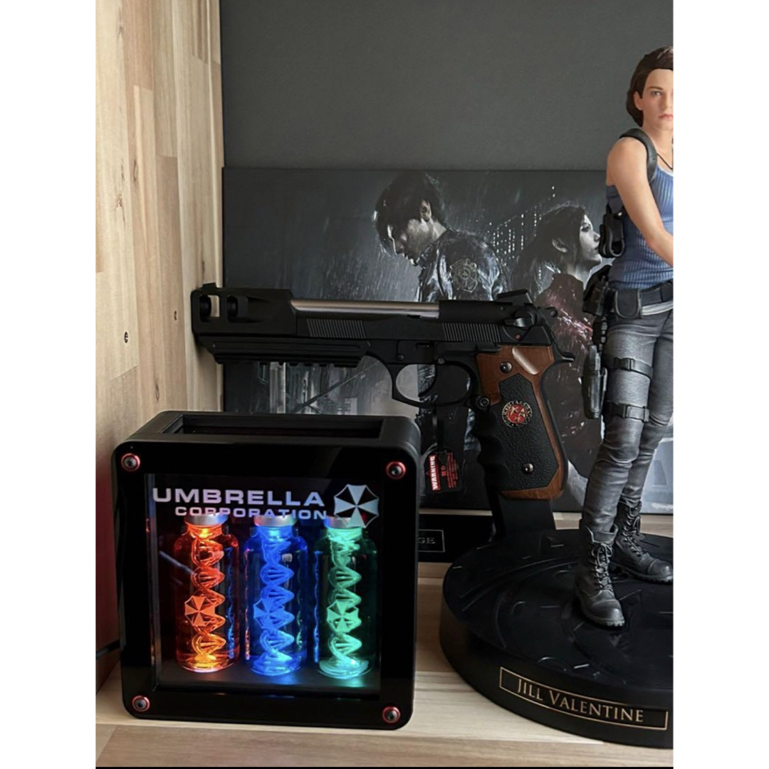 tウイルス アンプル ワクチン 点灯機能付きケース 小道具 コスプレ グッズ