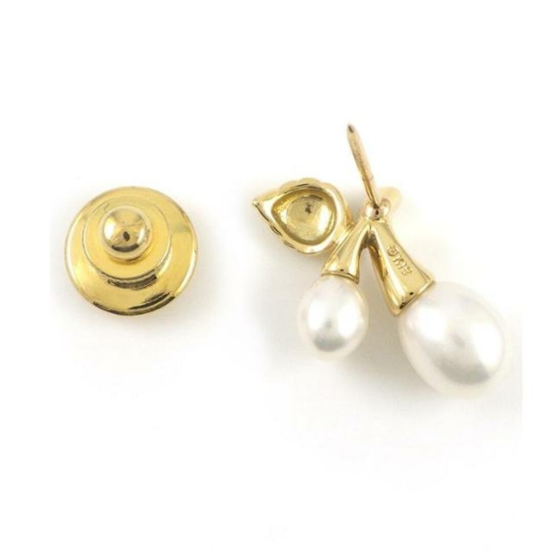 MIKIMOTO - ミキモト MIKIMOTO ピンブローチ チェリー リーフ モチーフ