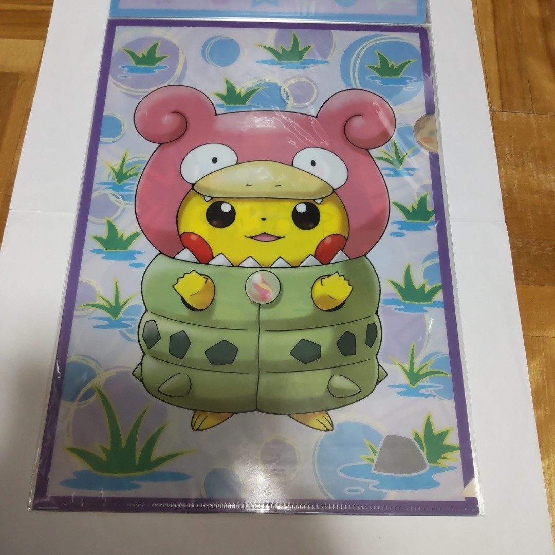 ジラーチポンチョのピカチュウ クリアファイル ジラーチポンチョの