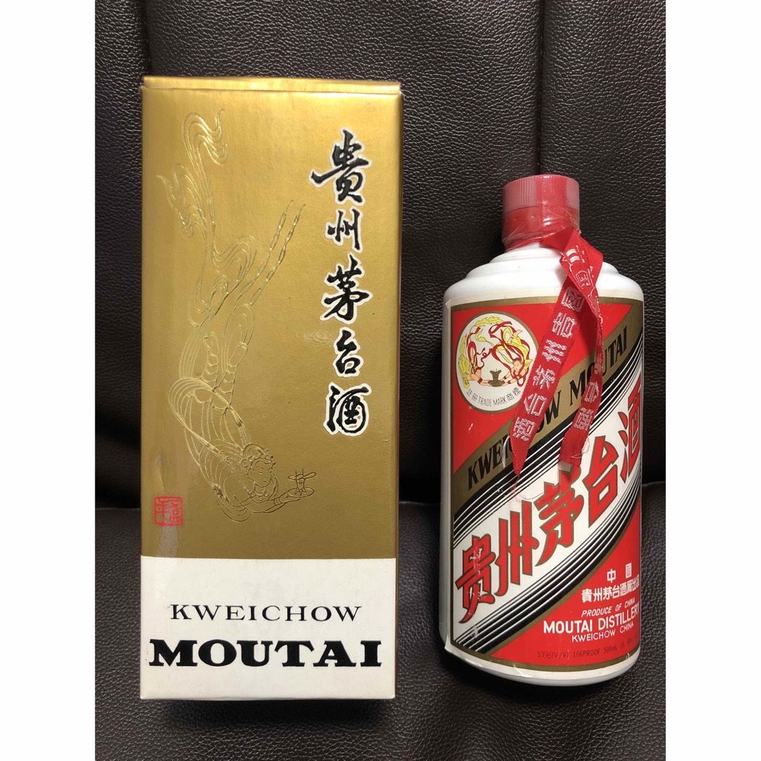 貴州茅台酒 Moutai 53% [未開封] マオタイ酒 ゴールドラベル 天女
