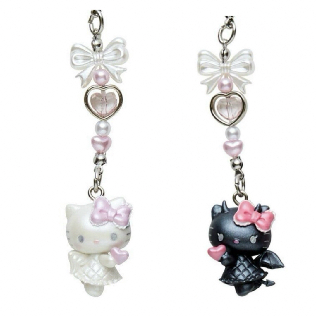 サンリオ - 2種セット シークレットストラップ ハローキティ 天使小