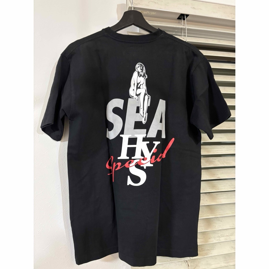 木村拓哉さん愛用HYSTERIC GLAMOUR X WDS Tシャツ 黒 ヒステリック