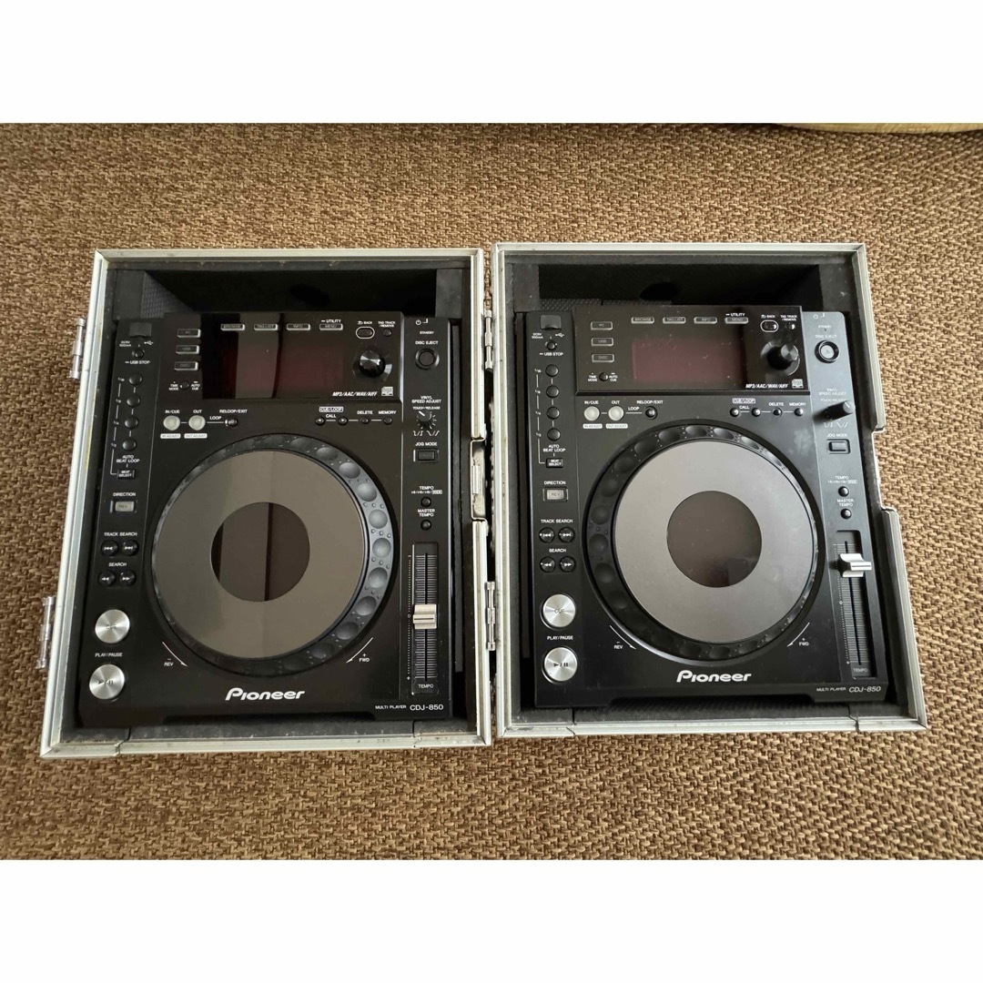 Pioneer CDJ850 ブラック 2台セット Pioneer CDJ850 2台セット Pioneer