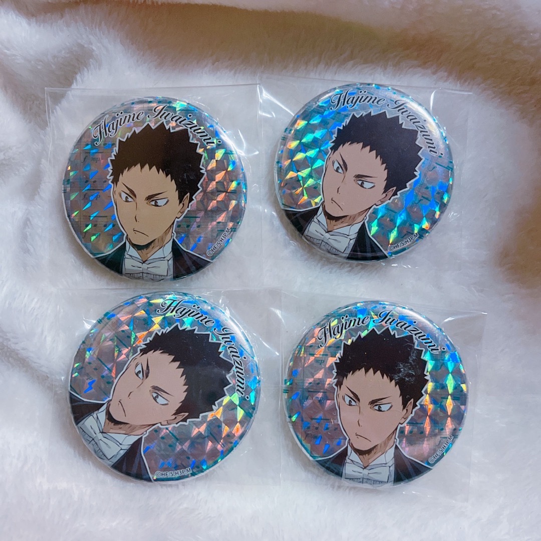 ハイキュー、コンサート、岩泉一、缶バッジ