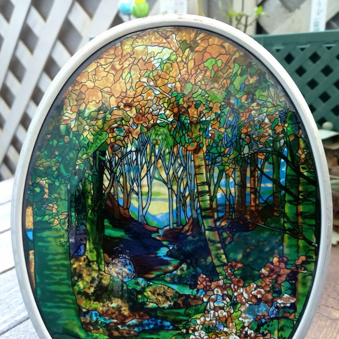 ルイス・C・ティファニー 滝 ステンドグラス グラスマスターズ Tiffany